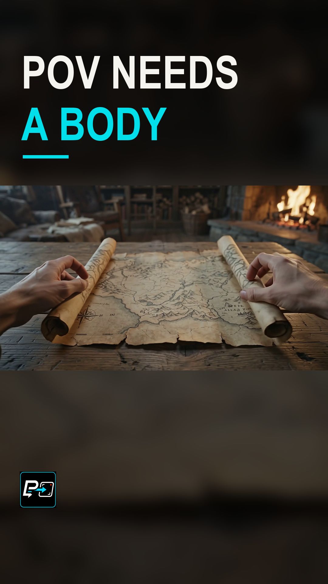 Poster for “How to Direct an AI First-Person POV”